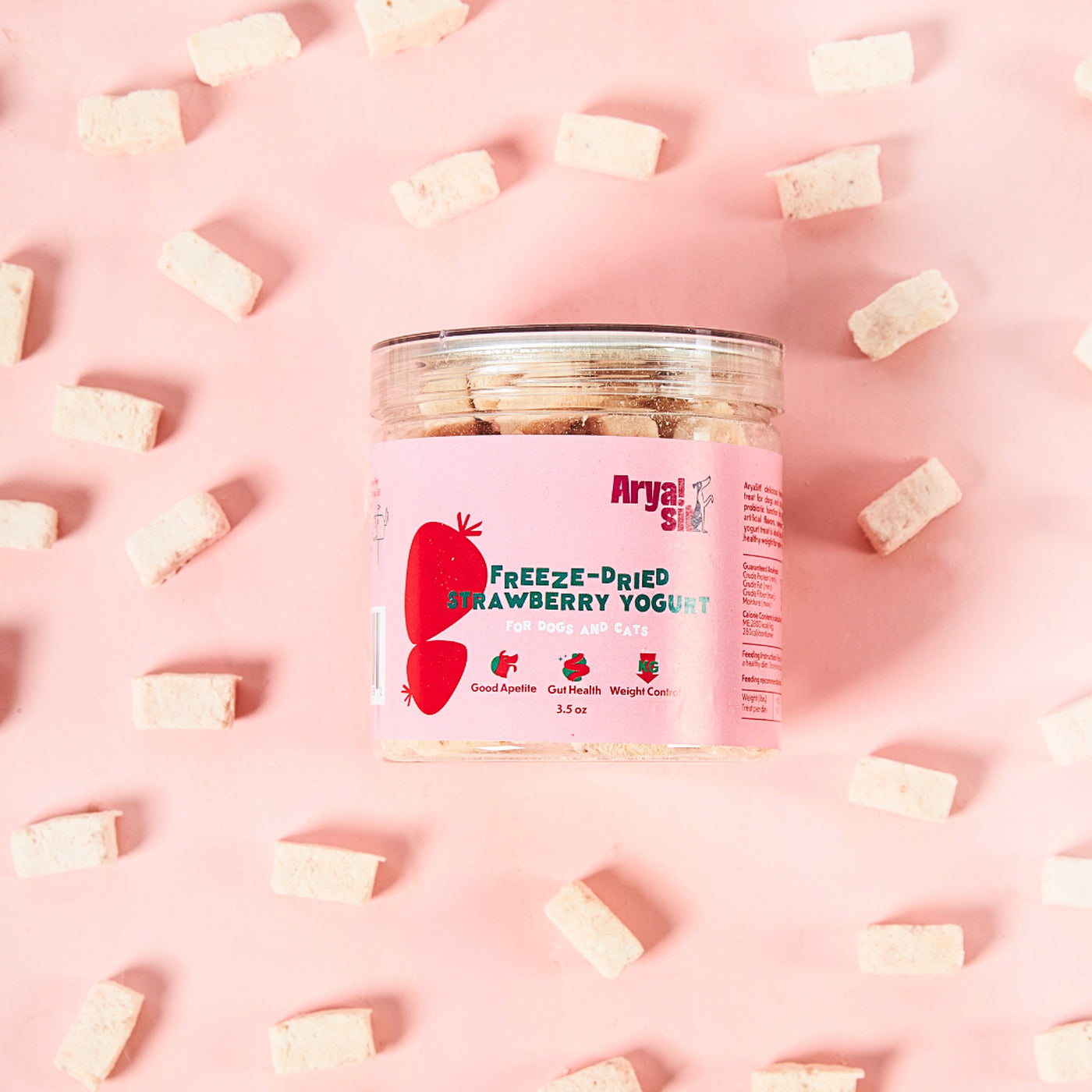 Freeze-Dried Strawberry Yogurt