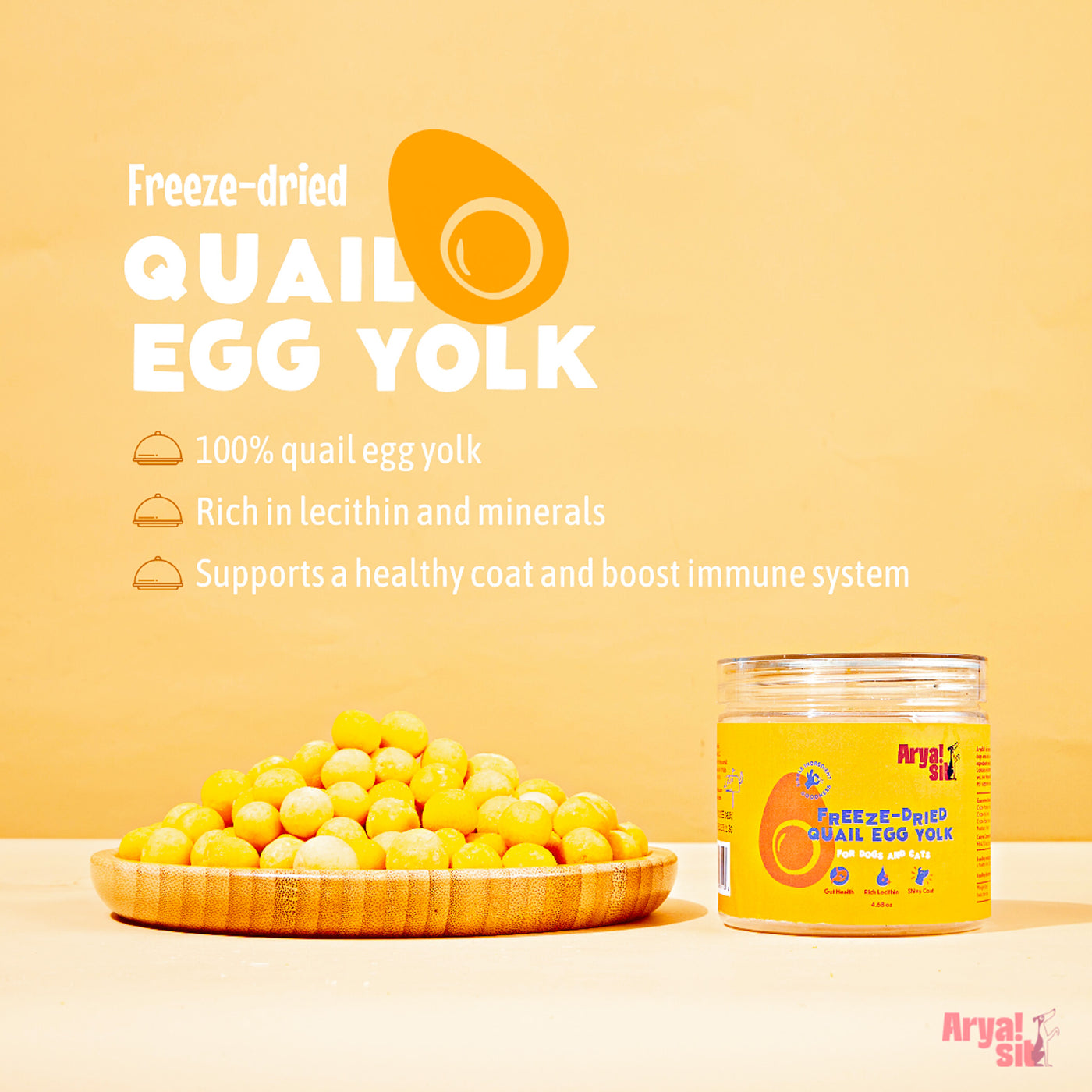 Freeze-Dried Egg Yolk