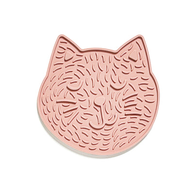 Purrfect Lick N' Stick Mat - Blush Pink