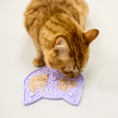 Purrfect Lick N' Stick Mat - Lilac