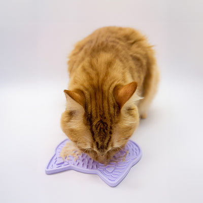 Purrfect Lick N' Stick Mat - Lilac