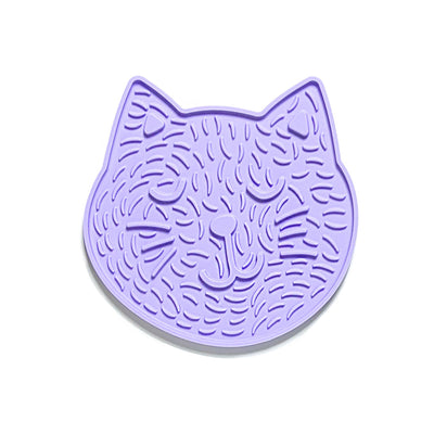 Purrfect Lick N' Stick Mat - Lilac