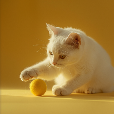 Sunny Delight Catnip oil infused Felt Balls